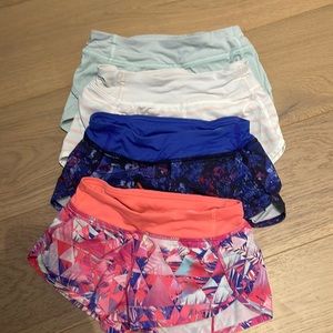 4 pairs of Ivivva shorts size 7